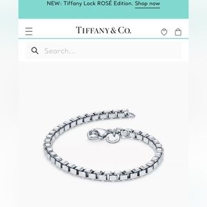 Tiffany’s & Co. Box link bracelet